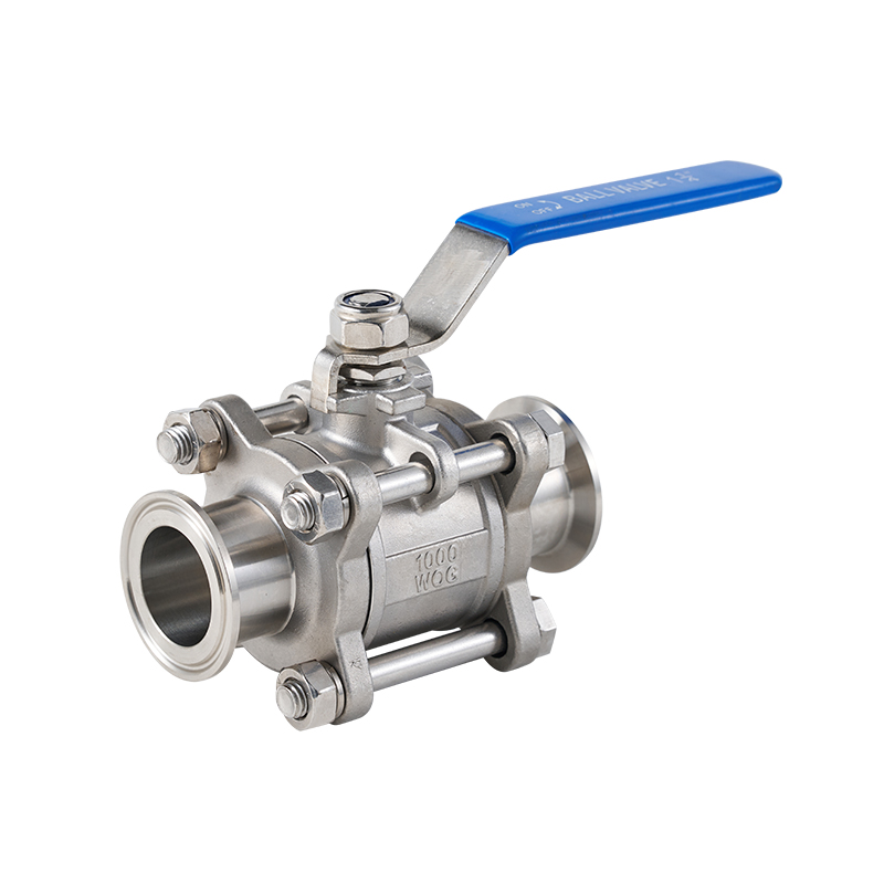 Three-piece Clamp End Ball Valve