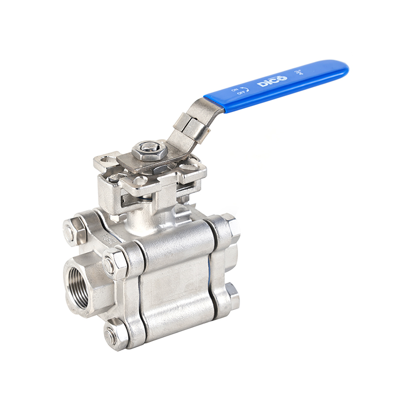 Three-piece High Platform Ball Valve 2000WOG
