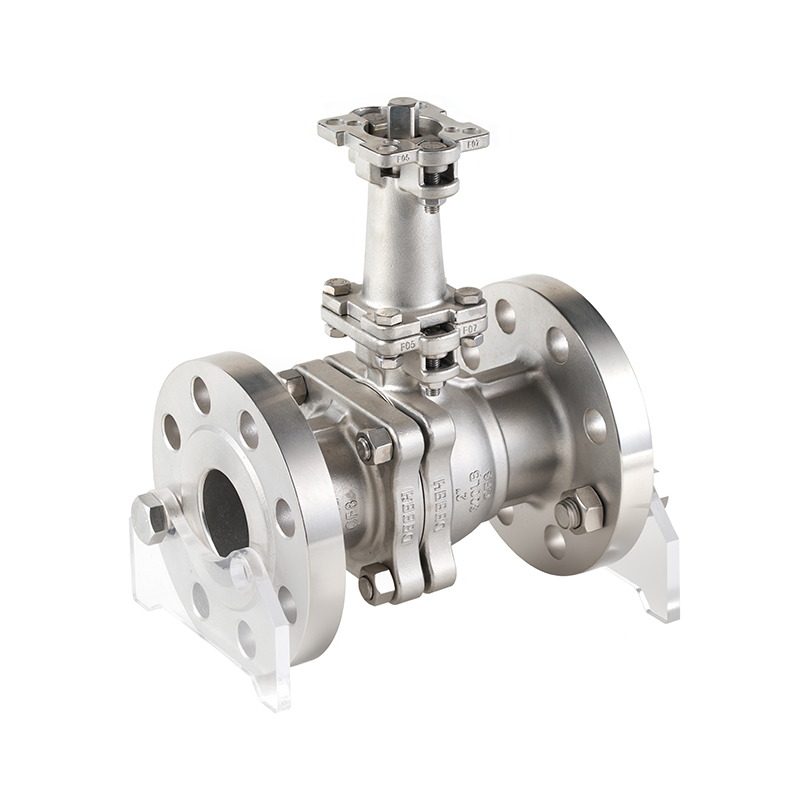 ANSI Standard Two-piece High Platform Flange Ball Valve ANSI Standard Two-piece High Platform Flange Ball Valve