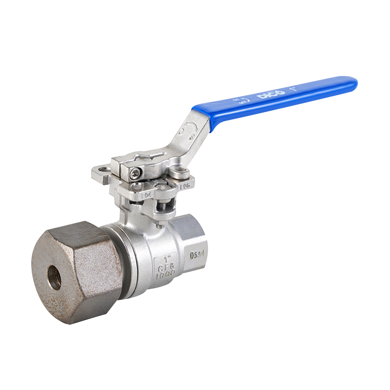Internal and External Thread Two-piece Ball Valve