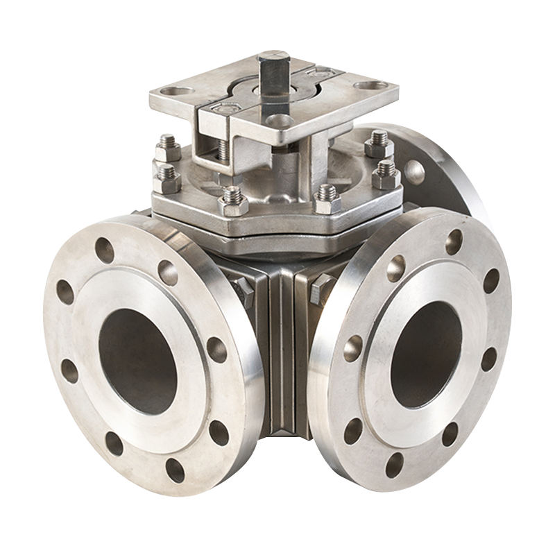 3/4-Way Floating Metal Seat Ball Valve