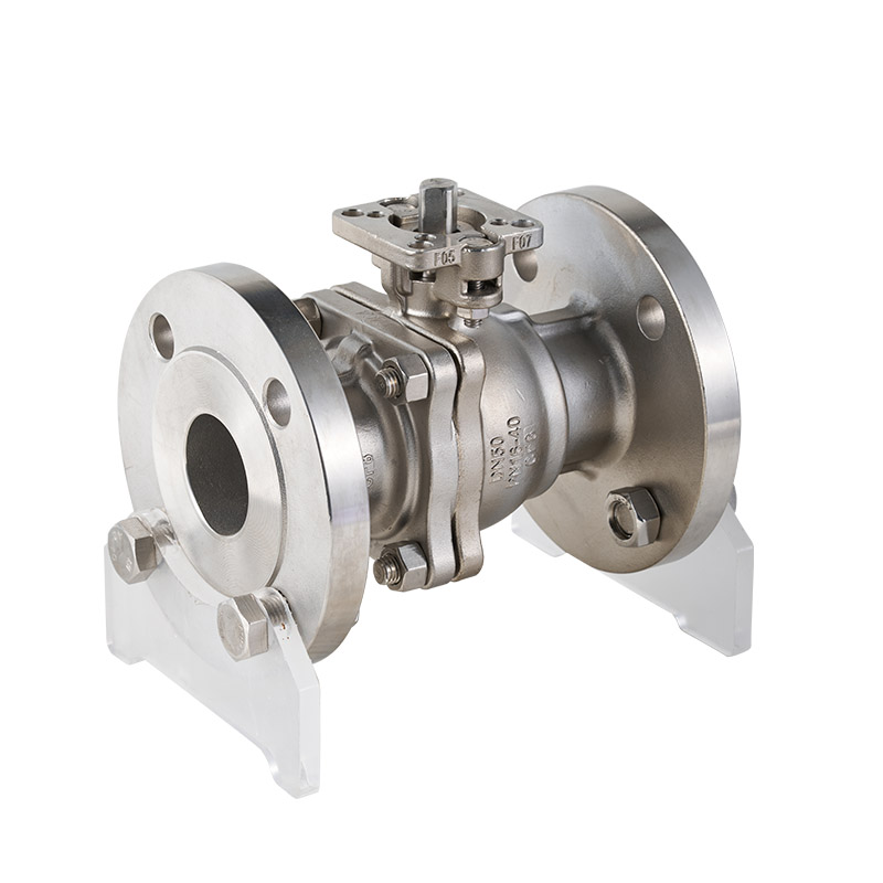 HG Standard Two-piece High Platform Flange Ball Valve