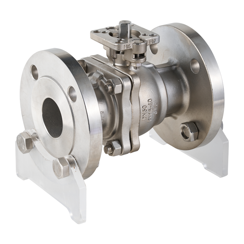 HG Standard Two-piece High Platform Flange Ball Valve