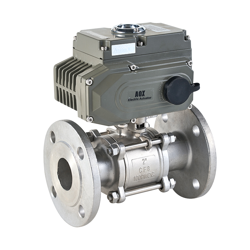 Three-Piece Flange Ball Valve